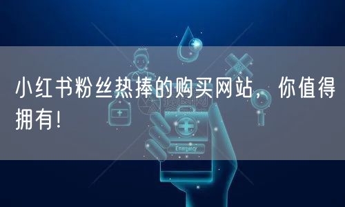 小红书粉丝热捧的购买网站，你值得拥有！