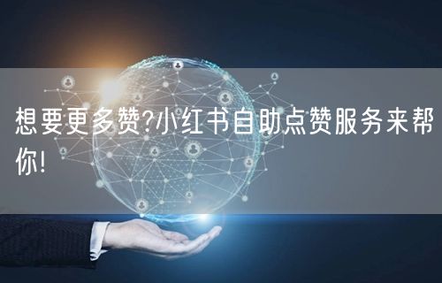 想要更多赞?小红书自助点赞服务来帮你!