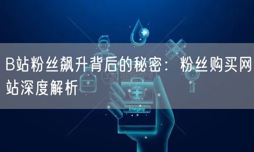 B站粉丝飙升背后的秘密：粉丝购买网站深度解析