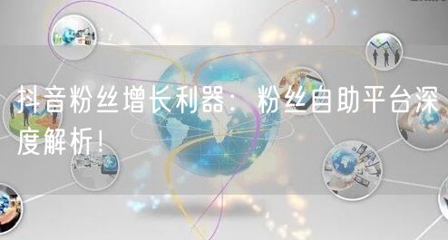 抖音粉丝增长利器：粉丝自助平台深度解析！