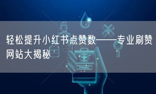 轻松提升小红书点赞数——专业刷赞网站大揭秘