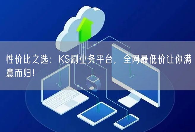 性价比之选：KS刷业务平台，全网最低价让你满意而归！