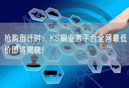 抢购倒计时：KS刷业务平台全网最低价即将揭晓！