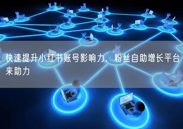 快速提升小红书账号影响力,粉丝自助增长平台来助力