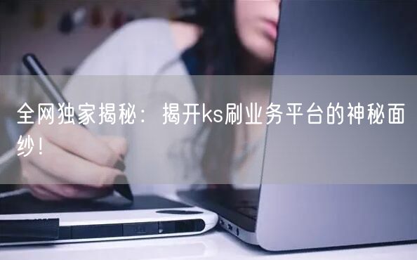 全网独家揭秘：揭开ks刷业务平台的神秘面纱！